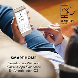 Інфрачервоний обігрівач Klarstein Hot Spot Crystal Spotless Smart (10035064) - мініатюра 8