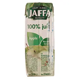 Сік Jaffa 100% Juice яблучний освітлений 250 мл (946378) - мініатюра 2