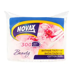 Ватні палички Novax 300 шт. - мініатюра 2
