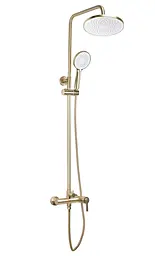 Душова система Rea Ontario brushed gold REA-P9494 - мініатюра 3