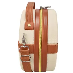 Бьюті-кейс Semi Line 5L Ecru/Brown (T5670-1), Бежевий - мініатюра 5