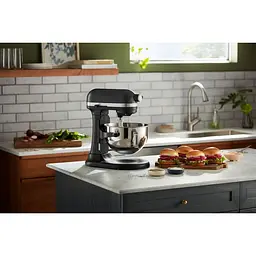 Кухонна машина KitchenAid Heavy Duty 5KSM55SXXEBM з підйомною чашею 5.2 л матова чорна (5KSM55SXXEBM) - мініатюра 10
