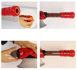 Сокира Бластер із М'якими Кульками Shoot Weapon Power X - мініатюра 4