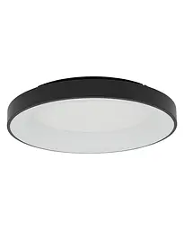 Світильник стельовий Nowodvorski 11212 Nikki Round LED 1x60W 4000K 5400Lm IP20 чорний