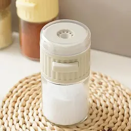 Сільничка шейкер для солі з точним контролем кількості до 0.5 г, Kitchen Master Жовтий 86627 - мініатюра 9