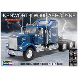 Збірна модель Revell Вантажний тягач Kenworth W900 рівень 4, масштаб 1:25, 115 деталей (RVL-11507)