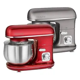 Кухонний комбайн - тістоміс Clatronic KM 3712 Red 5 л