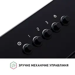 Витяжка декоративна похила Perfelli DN 6142 BL LED - мініатюра 5
