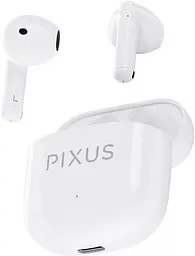 Бездротові навушники Pixus Muse, TWS, BT5.3, 37mAh, 320mAh, 5h, white UA UCRF - мініатюра 2