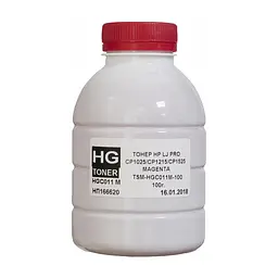 Тонер HP CLJ CP1025/1215/1525 100г MAGENTA HG (TSM-HGC011M-100)