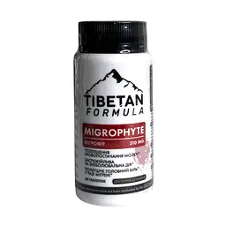 Таблетки Tibetan Formula Мігрофіт антимігрень 60 таблеток