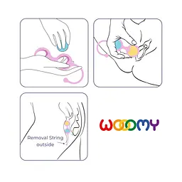 Вагинальные шарики Wooomy Love Pearls - миниатюра 4