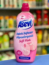 ASEVI кондиціонер для прання концентрований Soft Pink 60 прань