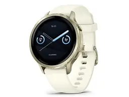 Смарт-годинник Garmin Venu 4 41 mm Lunar Gold with Bone Silicone Band (010-03013-00)