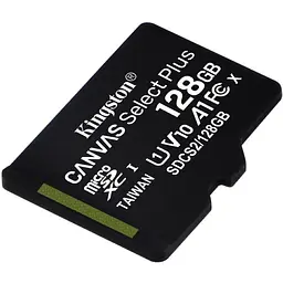Карта пам'яті Kingston microSDXC 128GB UHS-I A1 (SDCS2/128GBSP) - мініатюра 2