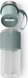 Блендер Tefal Lightmix портативний для смузі чаша-300мл USB тритан зелений - мініатюра 9