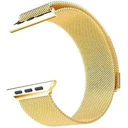 Ремінець DK CDK для Apple Watch 42mm (Series 10) Метал Milanese Loop (05526) (gold) - мініатюра 2