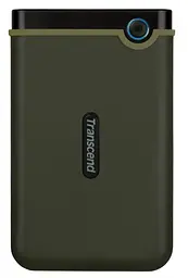Зовнішній жорсткий диск Transcend StoreJet 25M3G 2 TB Military Green (TS2TSJ25M3G) [48530]