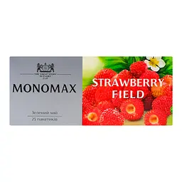 Чай зелений Monomax Strawberry Field в пакетиках 50 г (25 шт. х 1.5 г) - мініатюра 2
