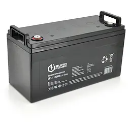 Акумуляторна батарея EUROPOWER AGM EP12-100M8 12 V 100 Ah (329 х 172 х 218) Black Q1