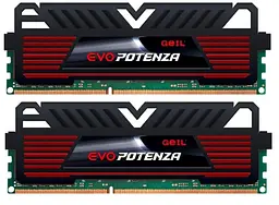 Модуль пам'яті Geil DDR3 8GB (2x4GB) 1600 MHz EVO Potenza (GPW38GB1600C9DC) Б/в
