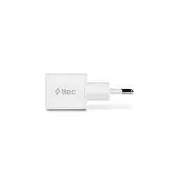 Мережевий зарядний пристрій Ttec SmartCharger USB-C /20Вт White (2SCP01B) - мініатюра 2