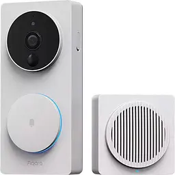 Дверний дзвінок Aqara Smart Video Doorbell G4 White (ZNKSML01LM) [109751] - мініатюра 1