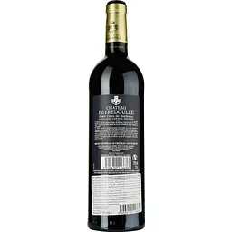 Вино Chateau Peyredoulle AOP Cotes De Bordeaux 2019 червоне сухе 0.75 л - мініатюра 2