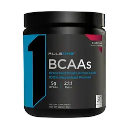Амінокислота BCAA Rule 1 BCAA, 30 порцій - Фруктовий пунш
