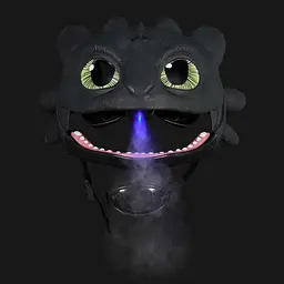 Уцінка. Інтерактивна маска Dragons Беззубик з мультфільму Як приборкати дракона чорна (SM66677/6072832)  - мініатюра 7