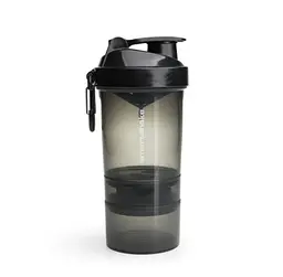 Шейкер спортивний SmartShake Original2GO 600 мл Black (10560802) - мініатюра 1