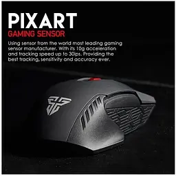 Ігрова бездротова миша Fantech WG-10 RAIGORII PixArt 10G Black - мініатюра 10