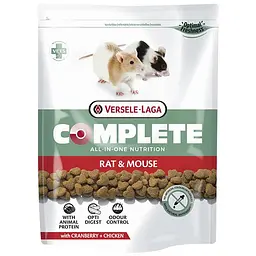 Корм для щурів, мишей Versele-Laga Complete Rat & Mouse Верселе-Лага Компліт Рет маус 500 г (612989)