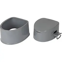 Біотуалет Bo-Camp Portable Toilet Comfort 7 л сірий (5502815) - мініатюра 8