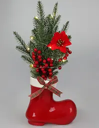 Декоративна композиція «Чобачок» з LED підсвічуванням Bona 22х19х37 см dec0007823 - мініатюра 2