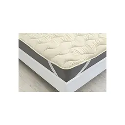 Наматрацник MirSon Eco Light №1717 Wool Air-line на резинці по кутках Pink 60x120 см (2200002887816) - мініатюра 2