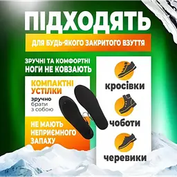 Устілки з підігрівом універсальні р.35-40 NuoyiMiao Чорні, спідниця термоустілки для взуття - мініатюра 5