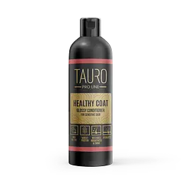 Кондиціонер Tauro Pro Line для розгладжування та зволоження шерсті собак і котів Healthy Coat glossy conditioner 250 мл