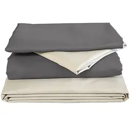 Комплект постільної білизни Soho двоспальний Beige/Dark gray 180х220 см (PATTERN 20-D)