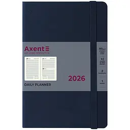 Щоденник Axent 2026 Partner Strong 145х210 мм синій (8819-26-02-A) - мініатюра 2