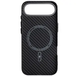 Чохол до мобільного телефона Armorstandart LikeCarbon2 MagCase Apple iPhone 17 Air Carbon Black (ARM86260) - мініатюра 2
