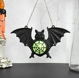 Декор підвісний Хеллоуїн "Летюча миша" 3D 17*9 см LED, IDEA12-HOL31 - мініатюра 7