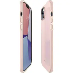 Чехол Spigen Thin Fit для iPhone 14 Plus / 15 Plus (6.7") Розовый песок (ACS04776) - мініатюра 5