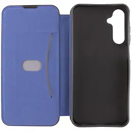 Шкіряний чохол-книжка Epik Belora для Samsung Galaxy A27 Midnight Blue - мініатюра 5