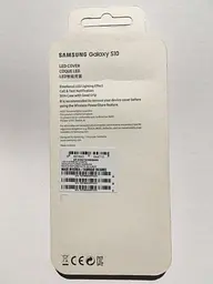 Чохол протиударний LED Cover EF-KG973 для Samsung Galaxy S10 (6.1") Black - мініатюра 8