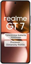Смартфон Realme GT 7 12/256GB IceSense Black Global NFC - мініатюра 2