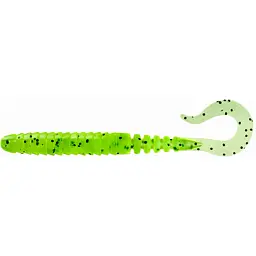 Силікон FishUP Vipo 4.3" #055 - Chartreuse/Black (7 шт/уп)