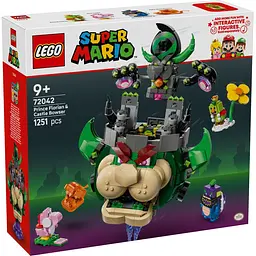 Конструктор LEGO Super Mario Prince Florian і Castle Bowser 1251 деталь (72042)