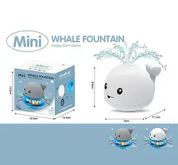 Гра для ванни "Кіт з фонтаном" з підсвічуванням Bath Toys - мініатюра 2