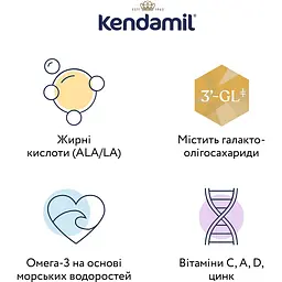 Уцінка. Суха суміш Kendamil Goat 3 на козячому молоці 12-36 міс. 800 г (92000100)  - мініатюра 2